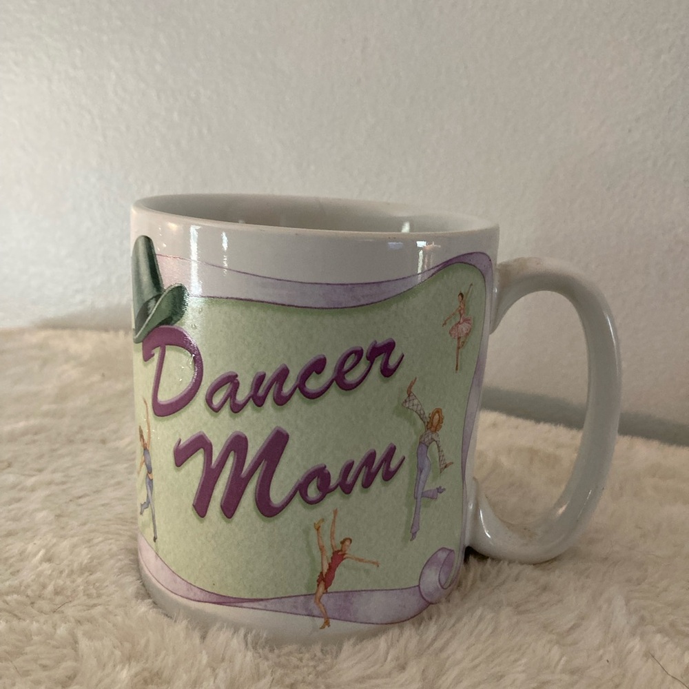 Enesco Dance-Themed 20oz Mug with Purple Text